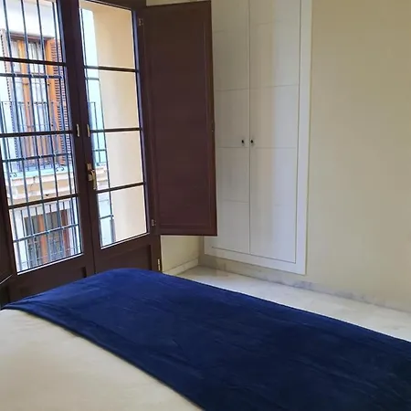 Quarto em Acomodações Particulares Habitación Casa Sevillana Centro
